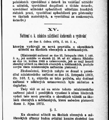 Z&aacute;kony a nař&iacute;zen&iacute; u věcech obecn&eacute;ho &scaron;kolstv&iacute;, na ten čas platn&eacute; v kr&aacute;lovstv&iacute; Česk&eacute;m(1878.01) document 665670