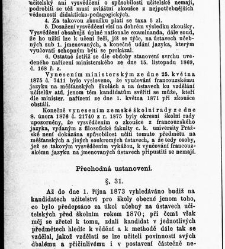Z&aacute;kony a nař&iacute;zen&iacute; u věcech obecn&eacute;ho &scaron;kolstv&iacute;, na ten čas platn&eacute; v kr&aacute;lovstv&iacute; Česk&eacute;m(1878.01) document 665687