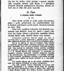 Z&aacute;kony a nař&iacute;zen&iacute; u věcech obecn&eacute;ho &scaron;kolstv&iacute;, na ten čas platn&eacute; v kr&aacute;lovstv&iacute; Česk&eacute;m(1878.01) document 665715