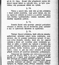 Z&aacute;kony a nař&iacute;zen&iacute; u věcech obecn&eacute;ho &scaron;kolstv&iacute;, na ten čas platn&eacute; v kr&aacute;lovstv&iacute; Česk&eacute;m(1878.01) document 665734