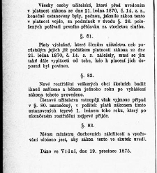 Z&aacute;kony a nař&iacute;zen&iacute; u věcech obecn&eacute;ho &scaron;kolstv&iacute;, na ten čas platn&eacute; v kr&aacute;lovstv&iacute; Česk&eacute;m(1878.01) document 665741
