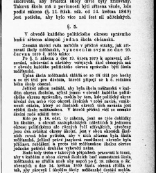 Z&aacute;kony a nař&iacute;zen&iacute; u věcech obecn&eacute;ho &scaron;kolstv&iacute;, na ten čas platn&eacute; v kr&aacute;lovstv&iacute; Česk&eacute;m(1878.01) document 665746