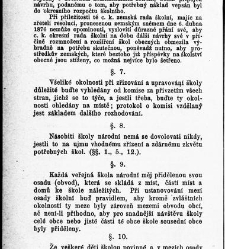 Z&aacute;kony a nař&iacute;zen&iacute; u věcech obecn&eacute;ho &scaron;kolstv&iacute;, na ten čas platn&eacute; v kr&aacute;lovstv&iacute; Česk&eacute;m(1878.01) document 665750