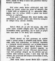 Z&aacute;kony a nař&iacute;zen&iacute; u věcech obecn&eacute;ho &scaron;kolstv&iacute;, na ten čas platn&eacute; v kr&aacute;lovstv&iacute; Česk&eacute;m(1878.01) document 665751