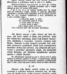 Z&aacute;kony a nař&iacute;zen&iacute; u věcech obecn&eacute;ho &scaron;kolstv&iacute;, na ten čas platn&eacute; v kr&aacute;lovstv&iacute; Česk&eacute;m(1878.01) document 665753