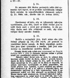 Z&aacute;kony a nař&iacute;zen&iacute; u věcech obecn&eacute;ho &scaron;kolstv&iacute;, na ten čas platn&eacute; v kr&aacute;lovstv&iacute; Česk&eacute;m(1878.01) document 665761