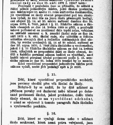 Z&aacute;kony a nař&iacute;zen&iacute; u věcech obecn&eacute;ho &scaron;kolstv&iacute;, na ten čas platn&eacute; v kr&aacute;lovstv&iacute; Česk&eacute;m(1878.01) document 665853