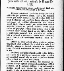 Z&aacute;kony a nař&iacute;zen&iacute; u věcech obecn&eacute;ho &scaron;kolstv&iacute;, na ten čas platn&eacute; v kr&aacute;lovstv&iacute; Česk&eacute;m(1878.01) document 665887