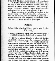Z&aacute;kony a nař&iacute;zen&iacute; u věcech obecn&eacute;ho &scaron;kolstv&iacute;, na ten čas platn&eacute; v kr&aacute;lovstv&iacute; Česk&eacute;m(1878.01) document 665890