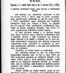 Z&aacute;kony a nař&iacute;zen&iacute; u věcech obecn&eacute;ho &scaron;kolstv&iacute;, na ten čas platn&eacute; v kr&aacute;lovstv&iacute; Česk&eacute;m(1878.01) document 665898