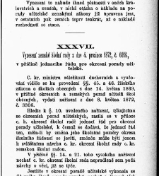 Z&aacute;kony a nař&iacute;zen&iacute; u věcech obecn&eacute;ho &scaron;kolstv&iacute;, na ten čas platn&eacute; v kr&aacute;lovstv&iacute; Česk&eacute;m(1878.01) document 665993