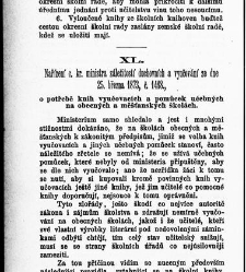 Z&aacute;kony a nař&iacute;zen&iacute; u věcech obecn&eacute;ho &scaron;kolstv&iacute;, na ten čas platn&eacute; v kr&aacute;lovstv&iacute; Česk&eacute;m(1878.01) document 666004
