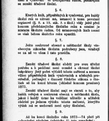 Z&aacute;kony a nař&iacute;zen&iacute; u věcech obecn&eacute;ho &scaron;kolstv&iacute;, na ten čas platn&eacute; v kr&aacute;lovstv&iacute; Česk&eacute;m(1878.01) document 666010