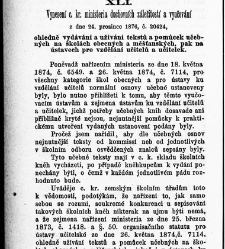 Z&aacute;kony a nař&iacute;zen&iacute; u věcech obecn&eacute;ho &scaron;kolstv&iacute;, na ten čas platn&eacute; v kr&aacute;lovstv&iacute; Česk&eacute;m(1878.01) document 666012