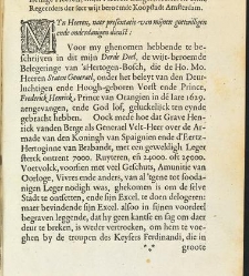 Gelegentheyt van 'sHertogen-Bosch, Vierde Hooft-Stadt van Brabandt(1630) document 537581