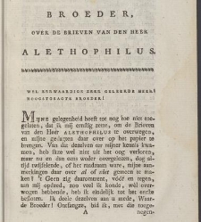 Philadelphus aan zijnen broeder [...] ter verantwoording zijner leere aangaande de godlijke verbonden, de kerk, en den kinderdoop, tegen de brieven van den heere Aletophilus(1789) document 539311