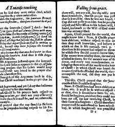 A treatise touching falling from grace. Or Thirteen arguments tending to prove that believers cannot fall from grace, as they were laid down at a conference at Yalding in Kent, examined and answered, with many absurdities of that doctrine shewed. Whereunt(1653) document 310023