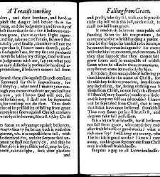 A treatise touching falling from grace. Or Thirteen arguments tending to prove that believers cannot fall from grace, as they were laid down at a conference at Yalding in Kent, examined and answered, with many absurdities of that doctrine shewed. Whereunt(1653) document 310032