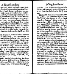A treatise touching falling from grace. Or Thirteen arguments tending to prove that believers cannot fall from grace, as they were laid down at a conference at Yalding in Kent, examined and answered, with many absurdities of that doctrine shewed. Whereunt(1653) document 310037