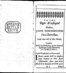 The perfection, authority, and credibility of the Holy Scriptures. Discoursed in a sermon before the University of Cambridge, at the commencement, July 4. 1658. / By Nathanael Ingelo D.D. and Fellow of Eton Coll.(1658) document 310163