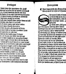 Prologus Here begynneth the prologue of the storye of Thebes(1497) document 311650