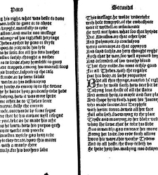 Prologus Here begynneth the prologue of the storye of Thebes(1497) document 311679