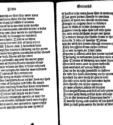 Prologus Here begynneth the prologue of the storye of Thebes(1497) document 311686