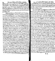 The answere vnto the nine points of controuersy, proposed by our late soueraygne (of famous memory) vnto M. Fisher of the Society of Iesus And the reioynder vnto the reply of D. Francis VVhite minister. With the picture of the sayd minister, or censure of(1626) document 312506