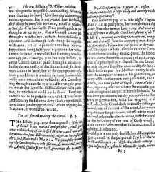 The answere vnto the nine points of controuersy, proposed by our late soueraygne (of famous memory) vnto M. Fisher of the Society of Iesus And the reioynder vnto the reply of D. Francis VVhite minister. With the picture of the sayd minister, or censure of(1626) document 312510
