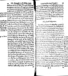 The answere vnto the nine points of controuersy, proposed by our late soueraygne (of famous memory) vnto M. Fisher of the Society of Iesus And the reioynder vnto the reply of D. Francis VVhite minister. With the picture of the sayd minister, or censure of(1626) document 312556