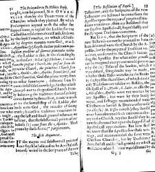 The answere vnto the nine points of controuersy, proposed by our late soueraygne (of famous memory) vnto M. Fisher of the Society of Iesus And the reioynder vnto the reply of D. Francis VVhite minister. With the picture of the sayd minister, or censure of(1626) document 312570