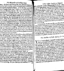 The answere vnto the nine points of controuersy, proposed by our late soueraygne (of famous memory) vnto M. Fisher of the Society of Iesus And the reioynder vnto the reply of D. Francis VVhite minister. With the picture of the sayd minister, or censure of(1626) document 312743