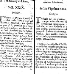 Academia scientiarum, or, The academy of sciences being a short and easie introduction to the knowledge of the liberal arts and sciences, with the names of those famous authors that have written on every particular science : in English and Latine / by D. (1687) document 314348