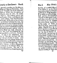 Remarks on the new philosophy of Des-Cartes in four parts ... / done by a gentleman.(1700) document 314610