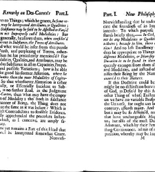 Remarks on the new philosophy of Des-Cartes in four parts ... / done by a gentleman.(1700) document 314626