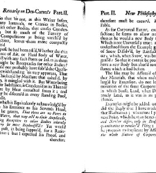 Remarks on the new philosophy of Des-Cartes in four parts ... / done by a gentleman.(1700) document 314645