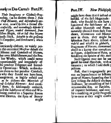 Remarks on the new philosophy of Des-Cartes in four parts ... / done by a gentleman.(1700) document 314713