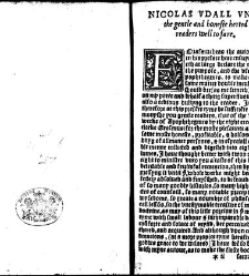 Apophthegmes that is to saie, prompte, quicke, wittie and sentencious saiynges, of certain emperours, kynges, capitaines, philosophiers and oratours, aswell Grekes, as Romaines, bothe veraye pleasaunt [et] profitable to reade, partely for all maner of per(1542) document 314843