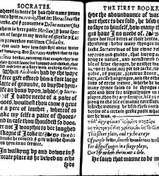 Apophthegmes that is to saie, prompte, quicke, wittie and sentencious saiynges, of certain emperours, kynges, capitaines, philosophiers and oratours, aswell Grekes, as Romaines, bothe veraye pleasaunt [et] profitable to reade, partely for all maner of per(1542) document 314874