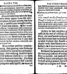 Apophthegmes that is to saie, prompte, quicke, wittie and sentencious saiynges, of certain emperours, kynges, capitaines, philosophiers and oratours, aswell Grekes, as Romaines, bothe veraye pleasaunt [et] profitable to reade, partely for all maner of per(1542) document 314881