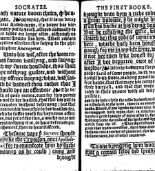 Apophthegmes that is to saie, prompte, quicke, wittie and sentencious saiynges, of certain emperours, kynges, capitaines, philosophiers and oratours, aswell Grekes, as Romaines, bothe veraye pleasaunt [et] profitable to reade, partely for all maner of per(1542) document 314884