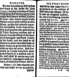 Apophthegmes that is to saie, prompte, quicke, wittie and sentencious saiynges, of certain emperours, kynges, capitaines, philosophiers and oratours, aswell Grekes, as Romaines, bothe veraye pleasaunt [et] profitable to reade, partely for all maner of per(1542) document 314888