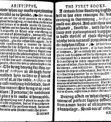 Apophthegmes that is to saie, prompte, quicke, wittie and sentencious saiynges, of certain emperours, kynges, capitaines, philosophiers and oratours, aswell Grekes, as Romaines, bothe veraye pleasaunt [et] profitable to reade, partely for all maner of per(1542) document 314915