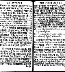 Apophthegmes that is to saie, prompte, quicke, wittie and sentencious saiynges, of certain emperours, kynges, capitaines, philosophiers and oratours, aswell Grekes, as Romaines, bothe veraye pleasaunt [et] profitable to reade, partely for all maner of per(1542) document 314927