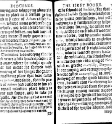 Apophthegmes that is to saie, prompte, quicke, wittie and sentencious saiynges, of certain emperours, kynges, capitaines, philosophiers and oratours, aswell Grekes, as Romaines, bothe veraye pleasaunt [et] profitable to reade, partely for all maner of per(1542) document 314932