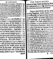 Apophthegmes that is to saie, prompte, quicke, wittie and sentencious saiynges, of certain emperours, kynges, capitaines, philosophiers and oratours, aswell Grekes, as Romaines, bothe veraye pleasaunt [et] profitable to reade, partely for all maner of per(1542) document 314935