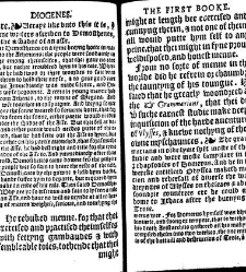 Apophthegmes that is to saie, prompte, quicke, wittie and sentencious saiynges, of certain emperours, kynges, capitaines, philosophiers and oratours, aswell Grekes, as Romaines, bothe veraye pleasaunt [et] profitable to reade, partely for all maner of per(1542) document 314938