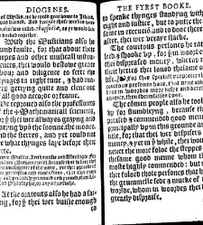 Apophthegmes that is to saie, prompte, quicke, wittie and sentencious saiynges, of certain emperours, kynges, capitaines, philosophiers and oratours, aswell Grekes, as Romaines, bothe veraye pleasaunt [et] profitable to reade, partely for all maner of per(1542) document 314939