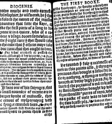 Apophthegmes that is to saie, prompte, quicke, wittie and sentencious saiynges, of certain emperours, kynges, capitaines, philosophiers and oratours, aswell Grekes, as Romaines, bothe veraye pleasaunt [et] profitable to reade, partely for all maner of per(1542) document 314950