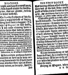 Apophthegmes that is to saie, prompte, quicke, wittie and sentencious saiynges, of certain emperours, kynges, capitaines, philosophiers and oratours, aswell Grekes, as Romaines, bothe veraye pleasaunt [et] profitable to reade, partely for all maner of per(1542) document 314962